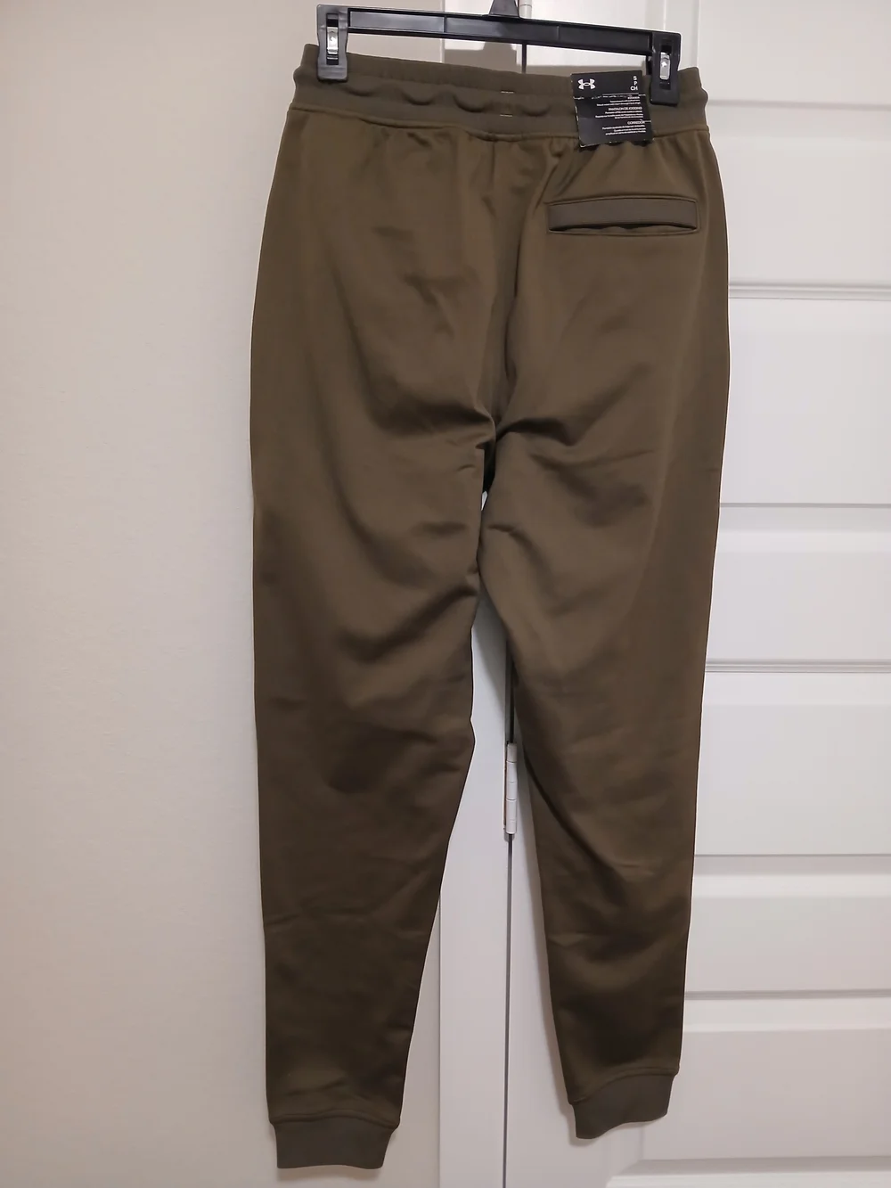 Under Armour Olive Jogger Sweatpants with Black Accents
